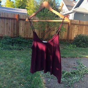 Lush Dark Red Tank